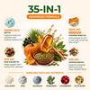 35-in-1 Pumpkin Seed Oil with Saw Palmetto Capsules for Women & Men